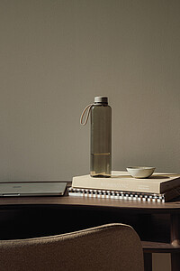 VINGA Arch RCS RPET bottle 550 ML, beige