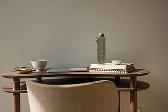 VINGA Arch RCS RPET bottle 550 ML, beige