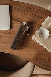 VINGA Arch RCS RPET bottle 550 ML, beige