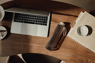 VINGA Arch RCS RPET bottle 550 ML, transparent