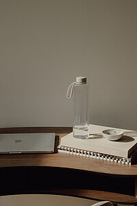 VINGA Arch RCS RPET bottle 550 ML, transparent