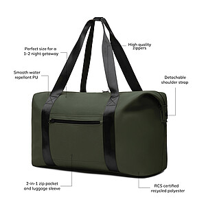 VINGA Baltimore RCS 24h weekend bag, green