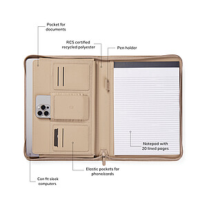 VINGA Baltimore RCS A4 portfolio, greige