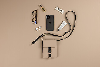 VINGA Baltimore RCS essentials bag, beige