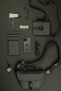 VINGA Baltimore RCS essentials bag, green