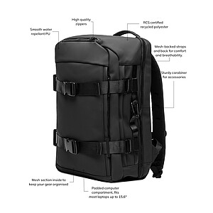 VINGA Baltimore RCS explorer’s backpack, black