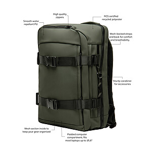 VINGA Baltimore RCS explorer’s backpack, green