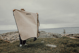 VINGA Baltimore RCS picnic blanket, beige