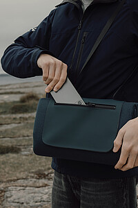 VINGA Baltimore RCS picnic blanket, navy blue