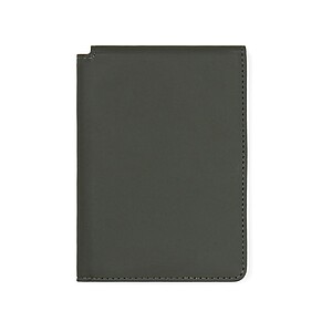 VINGA Baltimore RCS recycled polyester RFID passport cover, green