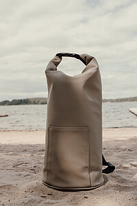 VINGA Baltimore RCS Roll-top cooler bag, beige