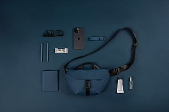 VINGA Baltimore RCS sling bag, navy blue