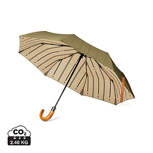 VINGA Bosler AWARE™ recycled pet 21" foldable umbrella