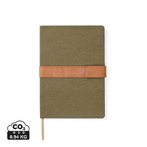 VINGA Bosler RCS recycled canvas note book