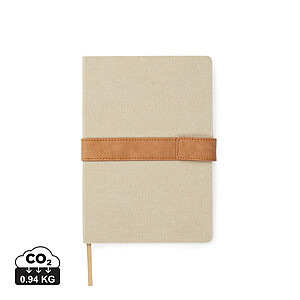 VINGA Bosler RCS recycled canvas note book