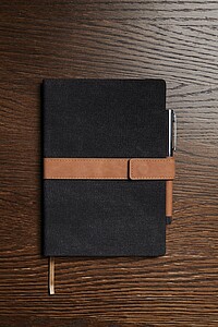 VINGA Bosler RCS recycled SS pen, brown