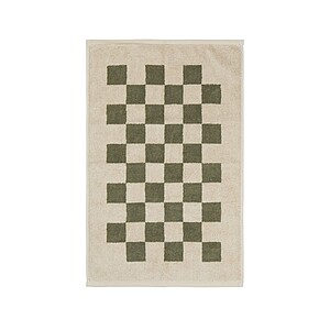 VINGA Elba OCS organic cotton towel, 4 pcs set, green