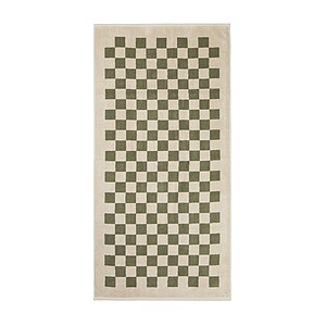 VINGA Elba OCS organic cotton towel, 4 pcs set, green