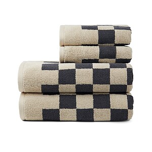 VINGA Elba OCS organic cotton towel, 4 pcs set, grey