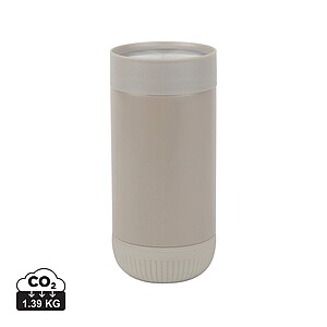 VINGA Erie RCS recycled SS push mug 350 ML, grey