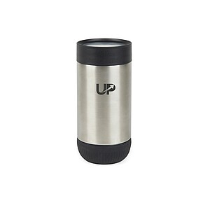 VINGA Erie RCS recycled SS push mug 350 ML, silver