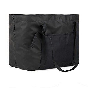 VINGA Livorno GRS recycled polyester maxi tote, black