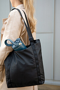 VINGA Livorno GRS recycled polyester tote, black