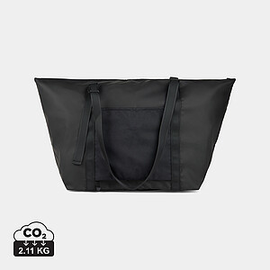 VINGA Livorno GRS recycled polyester weekend bag, black