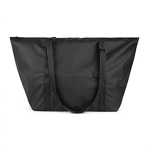 VINGA Livorno GRS recycled polyester weekend bag, black