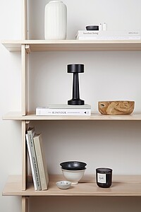 VINGA Maris RCS recycled ABS table lamp, black