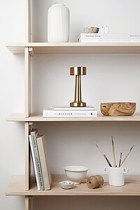 VINGA Maris RCS recycled ABS table lamp, golden