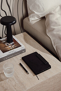 VINGA Marlow GRS notebook, black