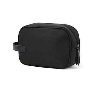 VINGA Marlow RCS recycled polyester toiletry bag, black