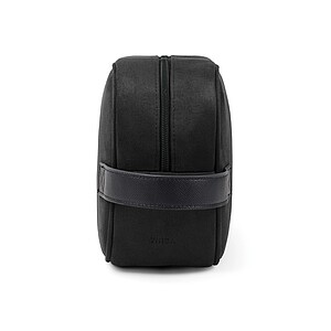 VINGA Marlow RCS recycled polyester toiletry bag, black