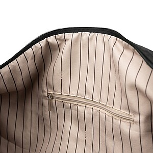 VINGA Marlow RCS recycled polyester weekend bag, black