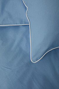 VINGA Marston OCS organic cotton bed linen, 4 pcs set, blue