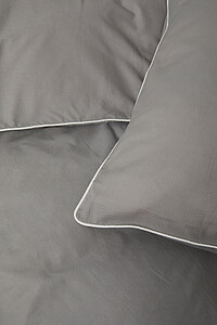 VINGA Marston OCS organic cotton bed linen, 4 pcs set, grey