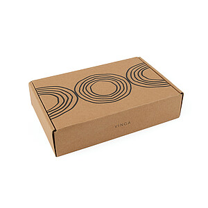 VINGA Minton RCS recycled polyester heat pillow, grey