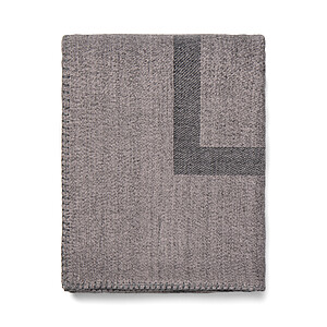 VINGA Monogram GRS blanket, grey