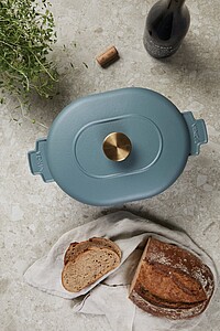 VINGA Monte heritage cocotte 4 L, blue