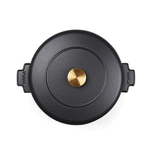 VINGA Monte heritage cocotte 5.5 L, black