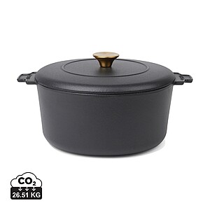VINGA Monte heritage cocotte 5.5 L, black