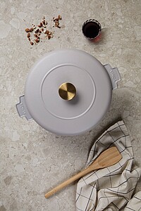 VINGA Monte heritage cocotte 5.5 L, grey