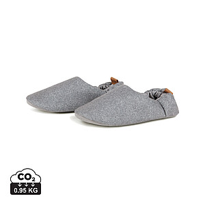 VINGA Moulton RCS RPET slippers S/M, grey, granite grey