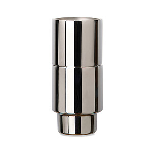 VINGA Nagano RCS recycled SS mugs, set of 2, silver