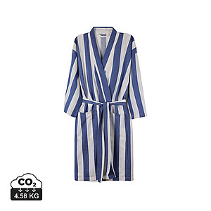 VINGA Ornos GRS hammam robe L/XL, blue, white