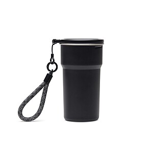 VINGA Parks RCS SS cup, 4 pcs, 250 ML, black
