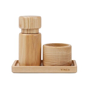 VINGA Retro salt & pepper set, brown