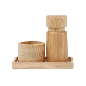 VINGA Retro salt & pepper set, brown