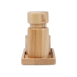 VINGA Retro salt & pepper set, brown
